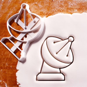 Koekjesvorm voor grondstation: Space Party Baking