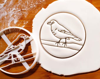 Common Blackbird Cookie Cutter for Baking Fun Tweet Treats
