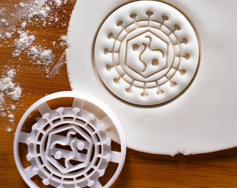 Cortador de galletas de retrovirus: forma de microbiología para hornear para estudiantes de ciencias, laboratorio y medicina