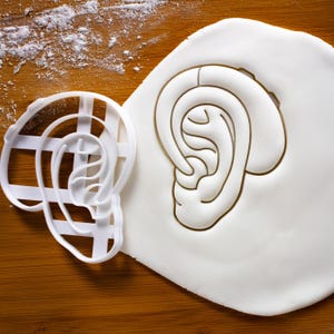 Hearing Aid Cookie Cutter: Deaf Awareness Design for Audiologists, Clinics & Events