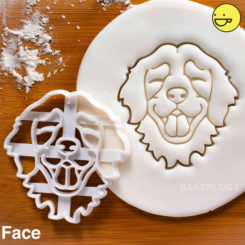 Golden Retriever Face cookie cutter Bake cute dog treats Face