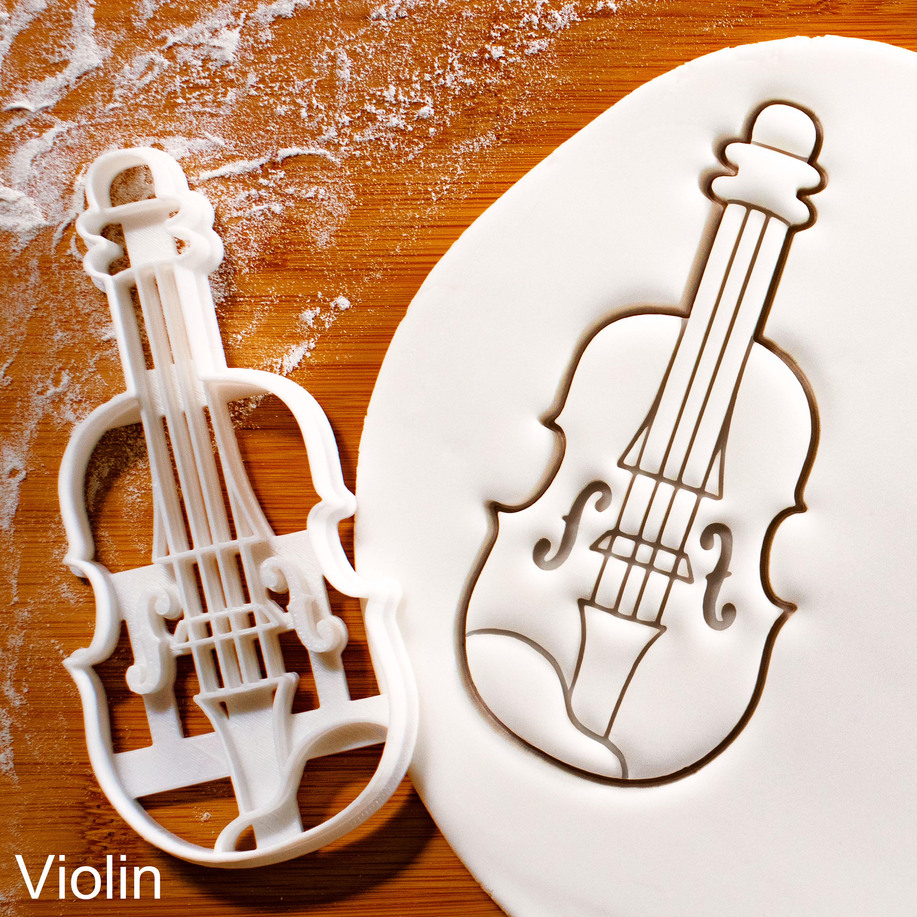 Tagliabiscotti – Chiave di violino 10 cm – La Mandorla – Tutto