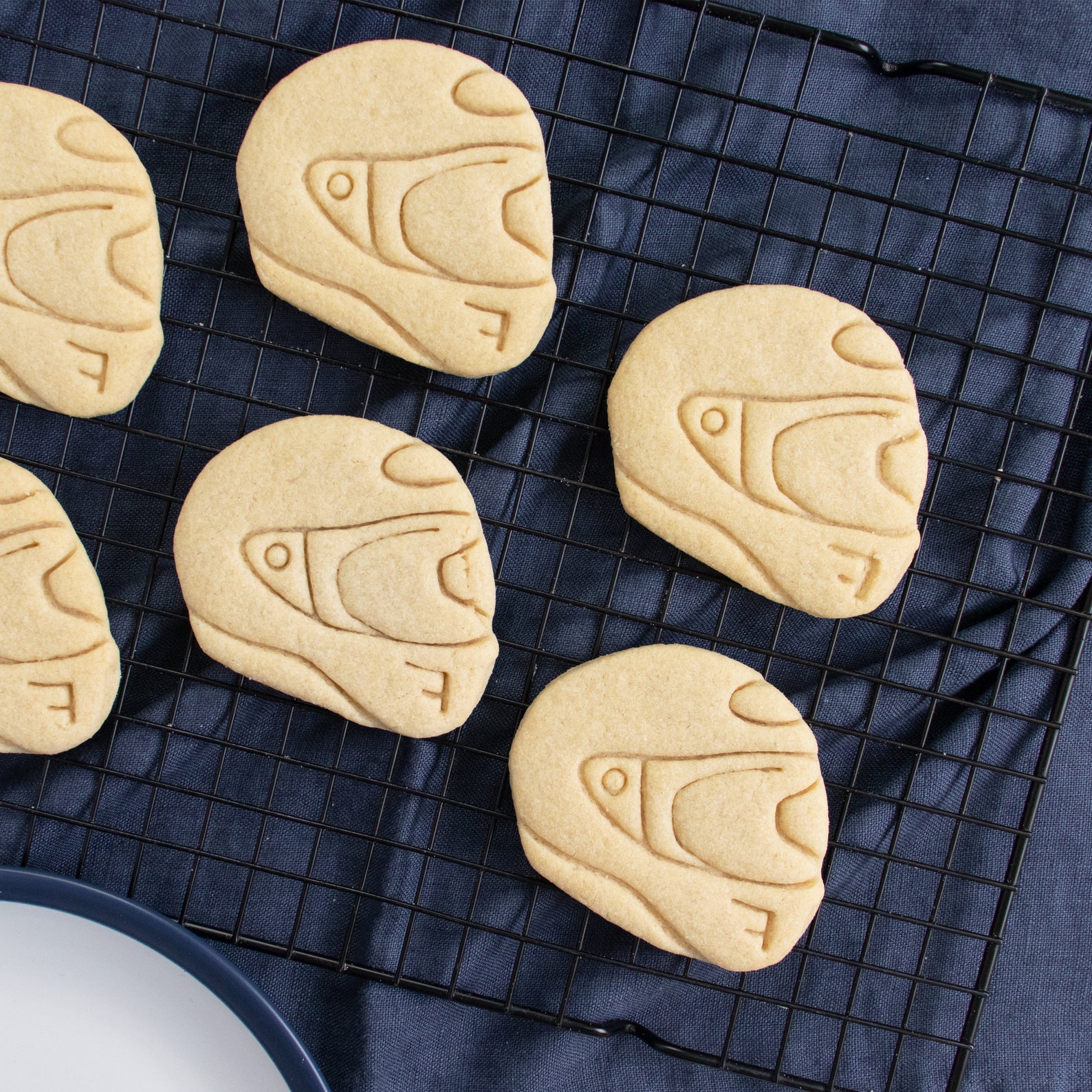 Motorbike Helmet Cookie Cutter - Motorcycle Riders Themed Birthday ...