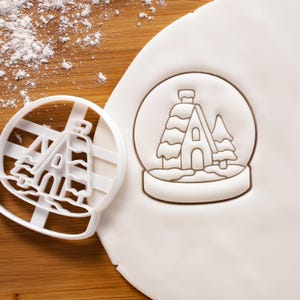 Sneeuwbolkoekjesvorm – kerst-wintervorm voor vakantie, feestelijkheden en feestjes