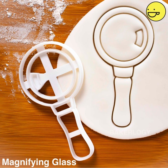 Magnifying Glass Cookie Cutter Biscuit Cutters One of a Kind Ooak