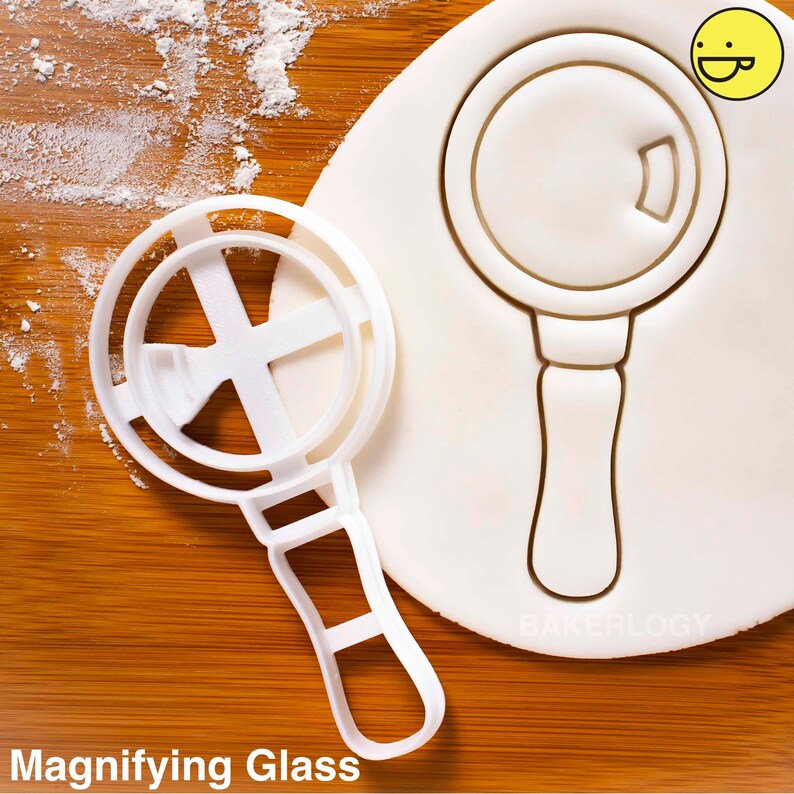 Magnifying Glass Cookie Cutter Biscuit Cutters One of a Etsy