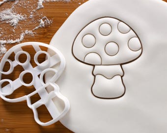 Mushroom Cookie Cutter | Enchanted Forest Fungi Theme