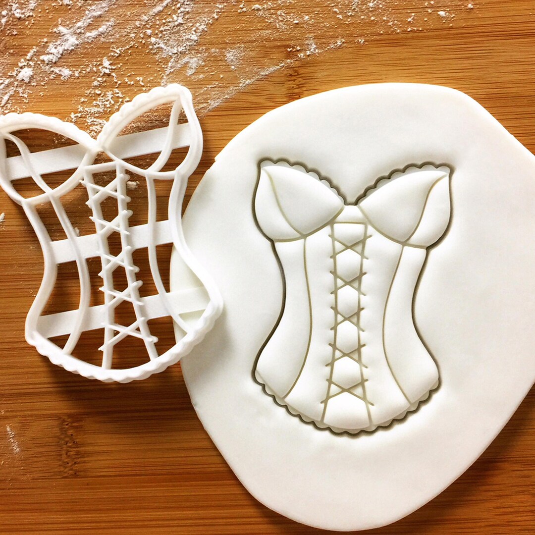 Corset Cookie Cutter - Performance Dance Biscuit Cutters Dancer ...