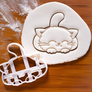 Set Di 3 Formine Per Biscotti Gatto – Acciaio Inox, Per Halloween E Feste A Tema Animali