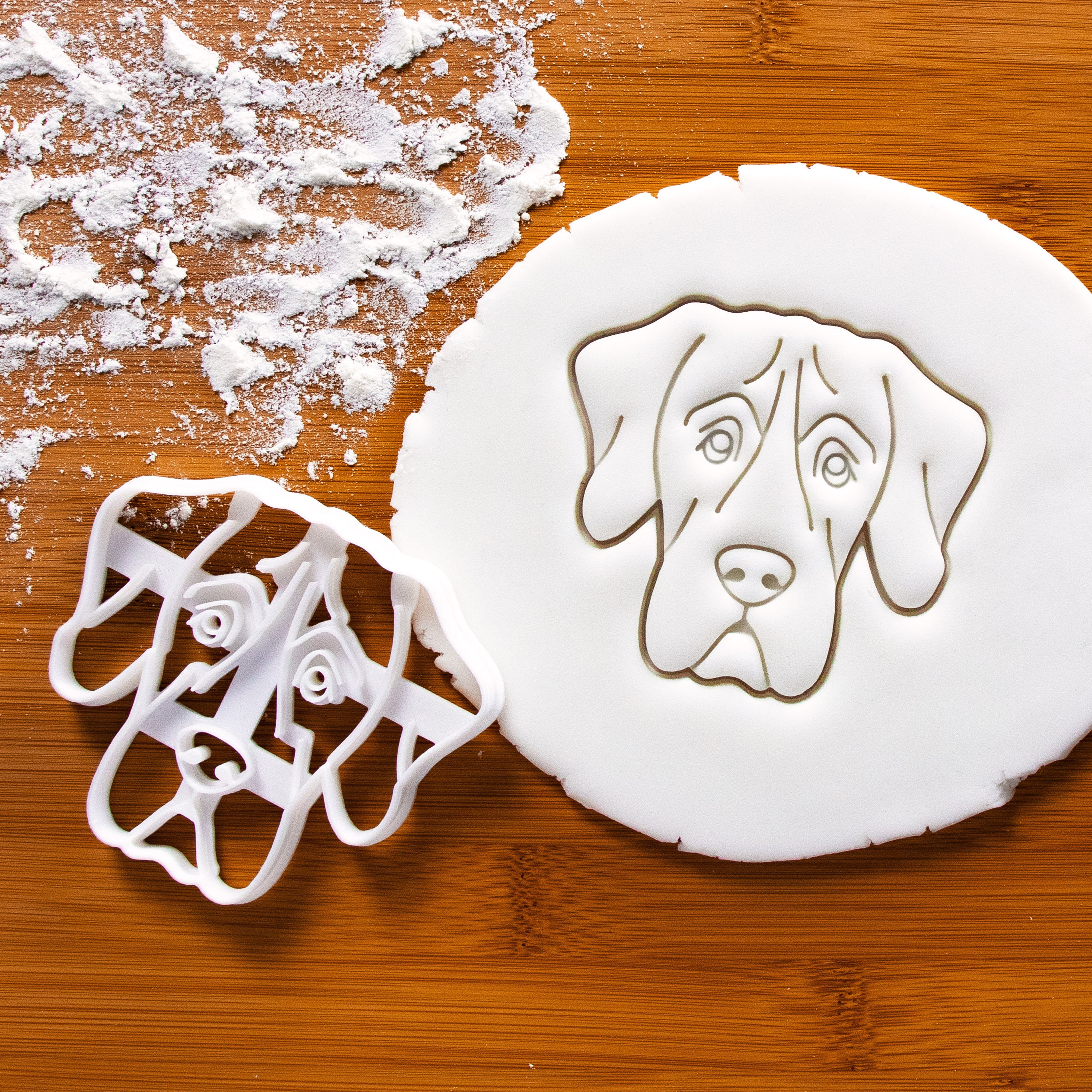 dog face cookie cutter