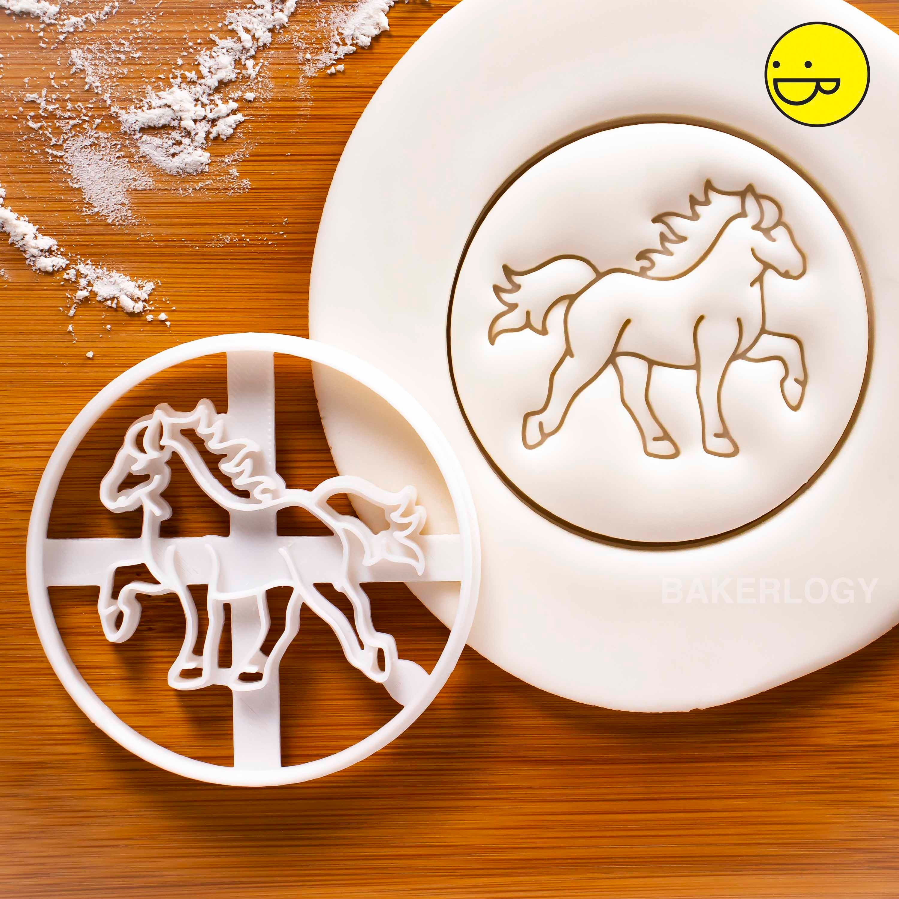 3 Sizes Horse Cookie Cutter 