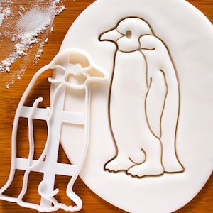 Emperor Penguin Cookie Cutter: Antarctica Bird Winter Baking