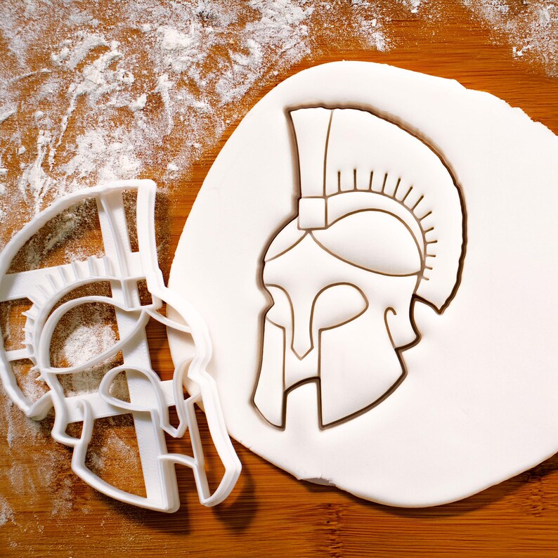 Spartan Helm Cookie Cutter: Antikes Griechenland Sparta Backen Bild 1