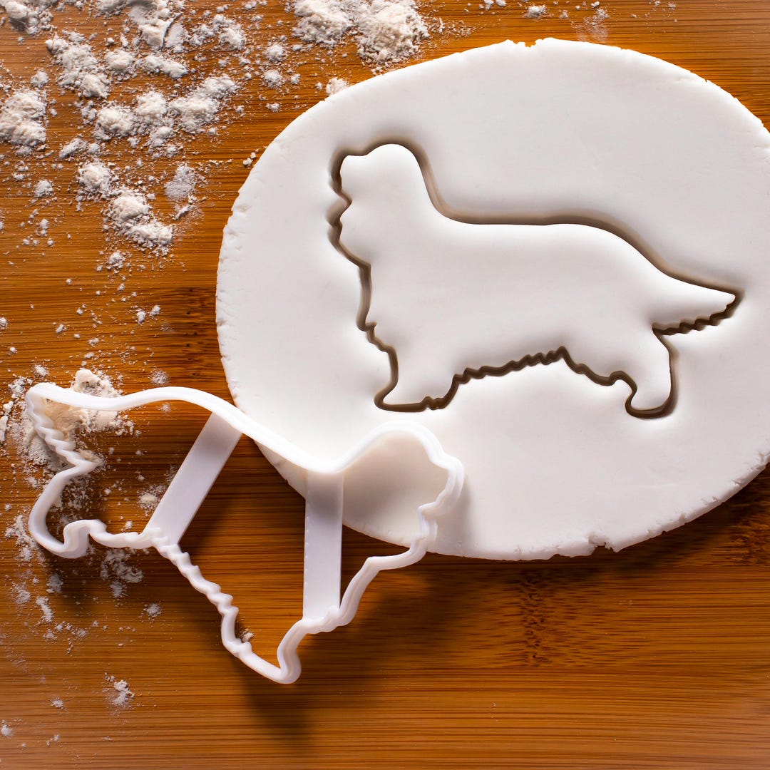 Cavalier King Charles Spaniel Cookie Cutter (full-body): Dog Treat