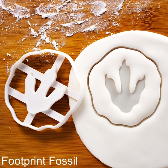 Trex Dinosaur Footprint Cookie Cutter Tyrannosaurus Rex Etsy
