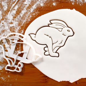 Running Hare Cookie Cutter: Woodland Animal Theme