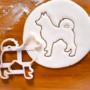 Husky Cookie Cutter (Ganzkörper): Hunde Leckerli Backform