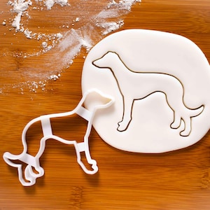 Greyhound Körper Ausstechform | Bakerlogy Ausstechförmchen グレイハウンド 그 wirklich HERZ für Geburtstags-Party Fondant Ton Veterinary Tierarzt Geschenke
