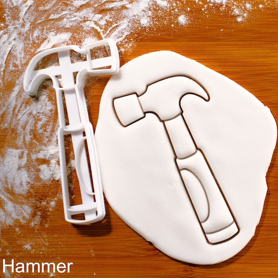 Hammer Cookie Cutter Biscuit Dough Cutters Hand Work Tool Construction Tools  Renovation Repair Man Repairman Tools Professional Builder 