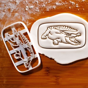 Realistic Crocodile cookie cutter - Bake Ferociously Fun Reptilian Gator Treats!