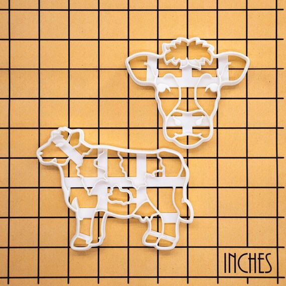 Emporte-Pièce Tête De Vache Inox 10,3 Cm - Keewah Biscuits & Pâtisserie