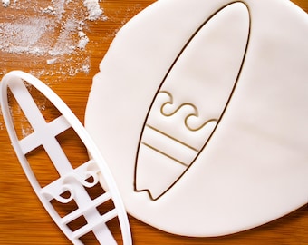 Surfbrett Cookie Cutter: Meereswellen-Design für Surfer, Surfer-Thema für Summer Beach