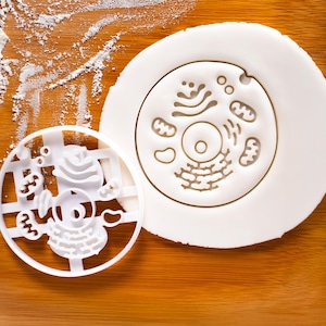 ヒト細胞クッキーカッター - 科学、医学生、教室でのベーキングのための生物学形状