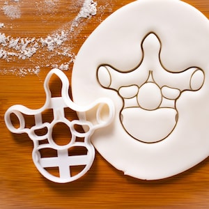 Thoracic Vertebra cookie cutter - Medical Science Human Spine Anatomy themed Birthday Party