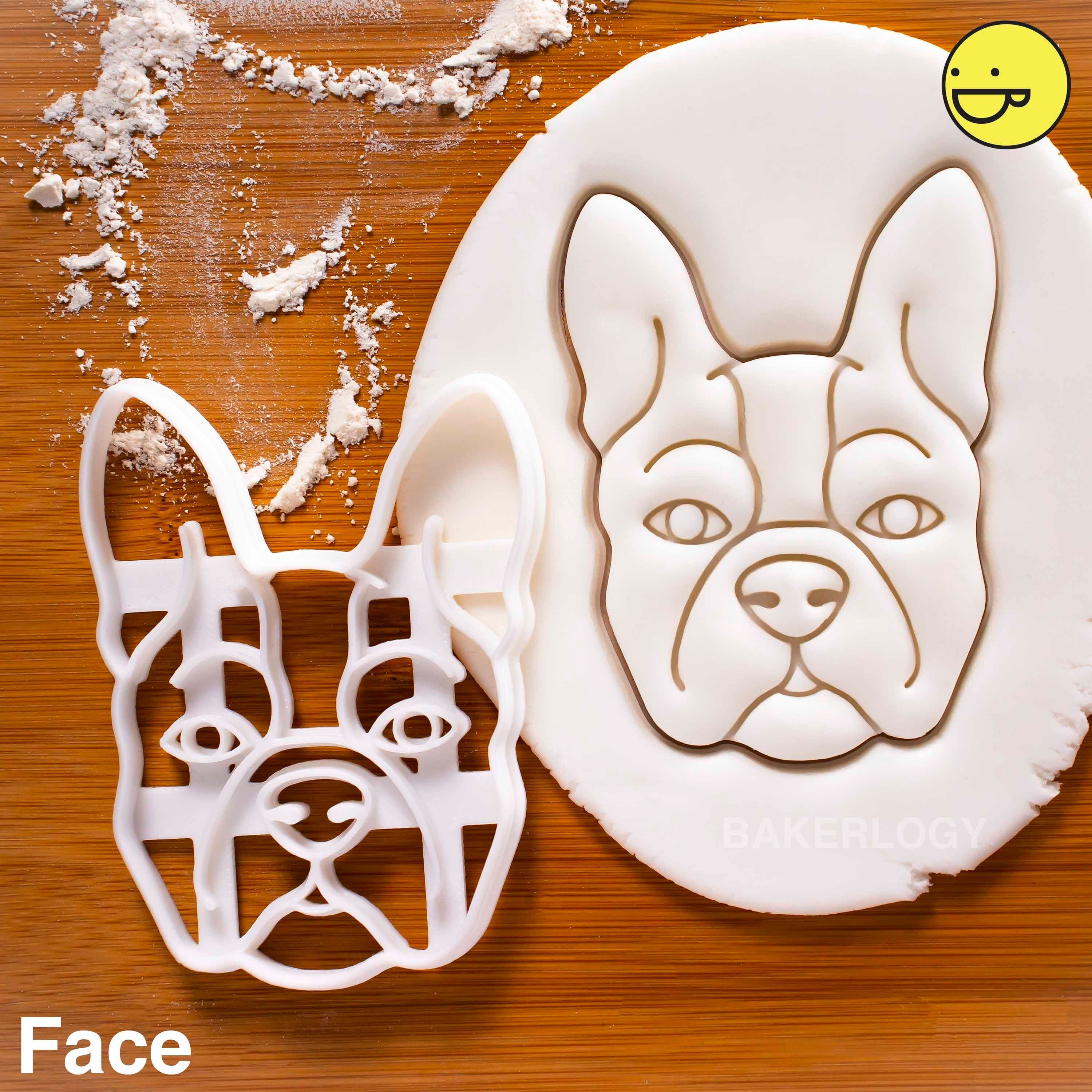 Akita Inu Face cookie cutter, biscuit fondant clay Japanese loyal dog  treats kennel canine Veterinary adoption drive vet gift, Fondant Cutter, Clay Cutter
