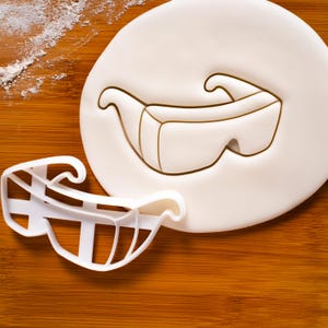 Lab Goggles Cookie Cutter: Science Safety Glasses Design for Scientists & STEM Gifts