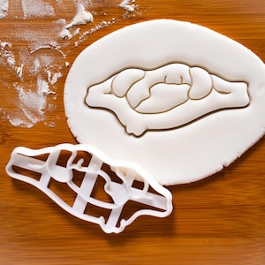 Atlas Wirbel Ausstechform - C1 Halswirbelsäule Anatomie Form für Medizin & Wissenschaft Backen