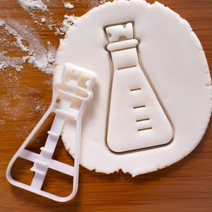 Conical Flask Cookie Cutter: Science Lab Equipment, Geeky Baking