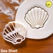 Seashell cookie cutter and others | biscuit cutter | shell | shells cookies cutters | gingerbread craft | one of a kind ooak | Bakerlogy 