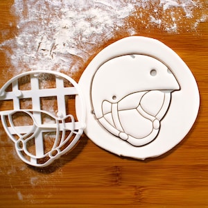 Emporte-pièce pour casque de skate - Thème du patinage à roulettes