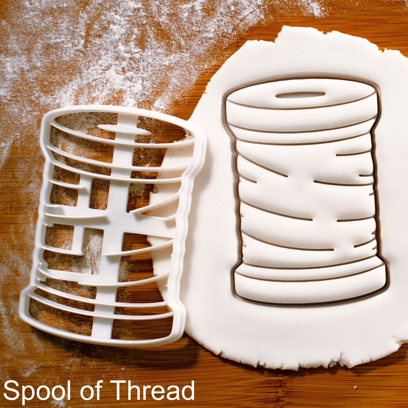 Yarn Ball cookie cutter Perfect voor het bakken van breifeest thema koekjes Spool of Thread