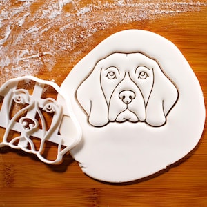 Beagle-Ausstechform (Gesicht): Hound Dog Geburtstags-Leckerli Baker