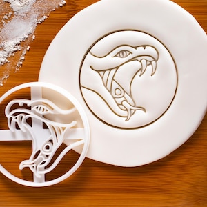 Python Head Cookie Cutter: Snake Reptile, Wildlife & Herpetology Theme