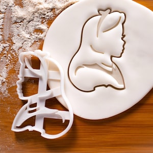 Alice Kingsley Cookie Cutter - Alice Adventures in Wonderland themed tea party