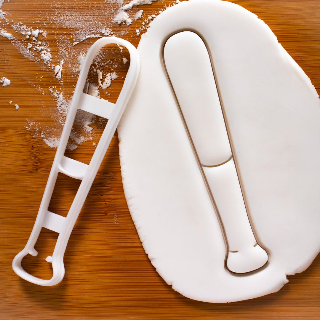 Softball Bat Cookie Cutter: Team Sports Baking, Coach & Player Gift ...