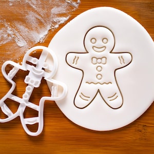 Emporte-pièce en forme de bonhomme en pain d'épice – Outil de cuisine classique pour les fêtes de Noël
