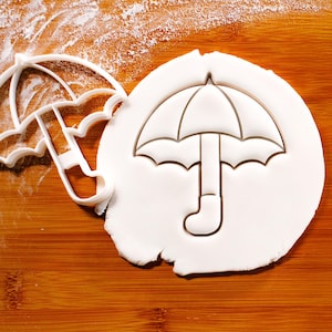 Umbrella Cookie Cutter - Backen Sie wunderliche Leckereien für den Spaß am regnerischen Tag!