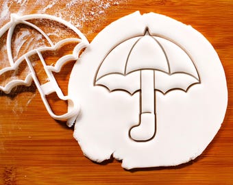 Umbrella Cookie Cutter - Bake Whimsical Treats for Rainy Day Fun!