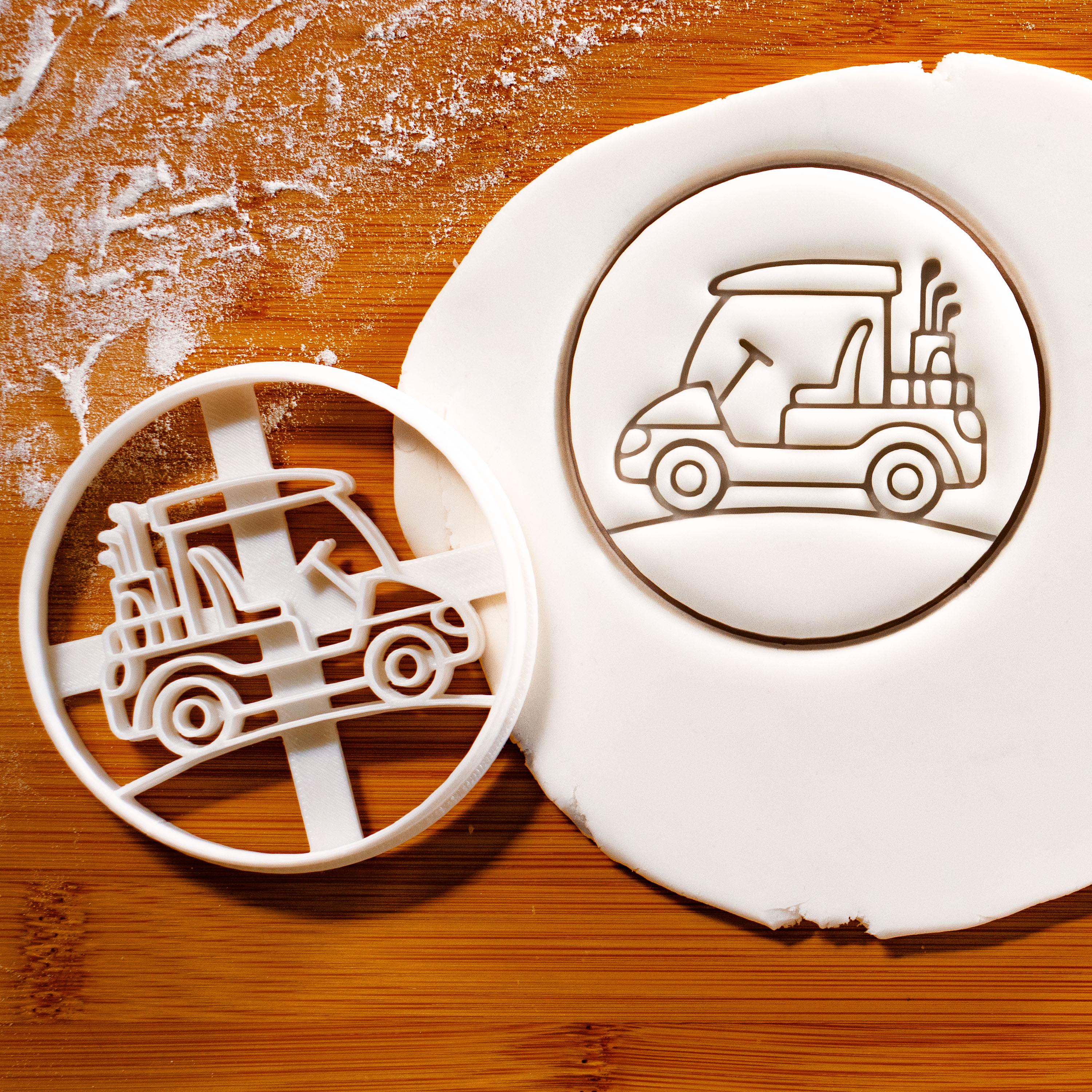 Golf Cart cookie cutter - Golf theme Party