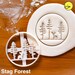 Stag Forest cookie cutter | Bakerlogy biscuit cutters Christmas rustic party Reindeer taxidermy taxidermist festive skull head nature spirit 