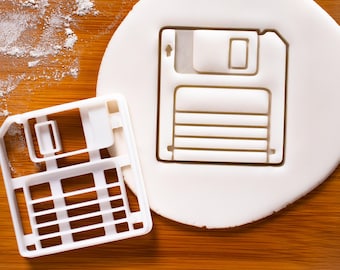 Classic Retro Floppy Disk cookie cutter | biscuit cutter | one of a kind ooak