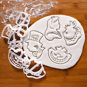 Alice Kingsley Cookie Cutter - Alice Adventures in Wonderland Themed