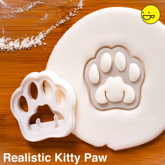 Emporte Piece Realiste Kitty Paw Empreinte De Chat Etsy France