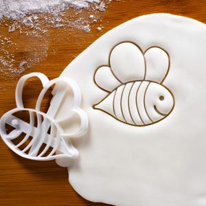 Emporte-pièce Abeille | Conception de biscuit abeille abeilles pollen nectar insecte pain d'épice artisanat