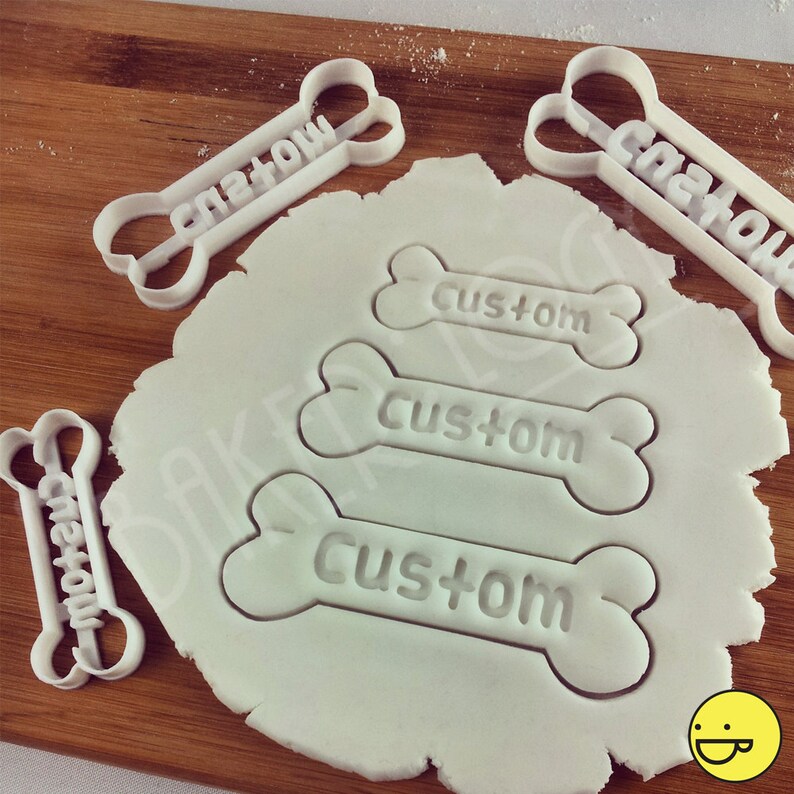 Customized Cookie Cutter Personalize Dog Treats with Pets Etsy
