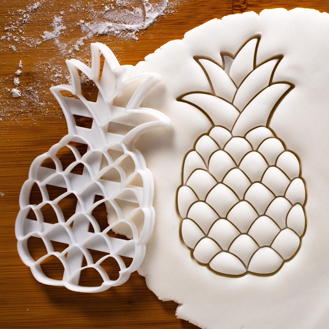 Pineapple Cookie Cutter Biscuit Dough Cutters Tropical Fruit Etsy